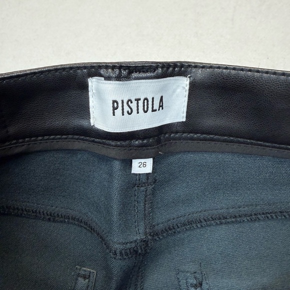 Pistols - CASSIE SUPER HIGH RISE STRAIGHT PANT - ONYX NWT - Picture 11 of 12